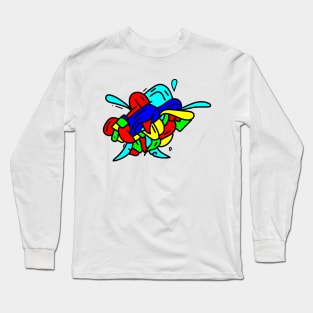colorful abstract Long Sleeve T-Shirt